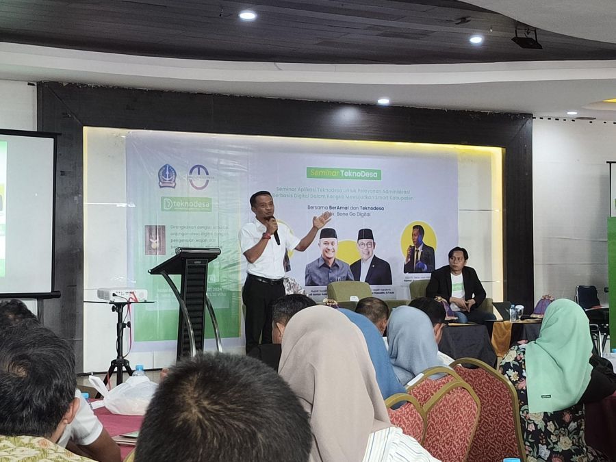 Andi Asman Gandeng Teknodesa Digitalisasi Pelayanan di Tingkat Desa